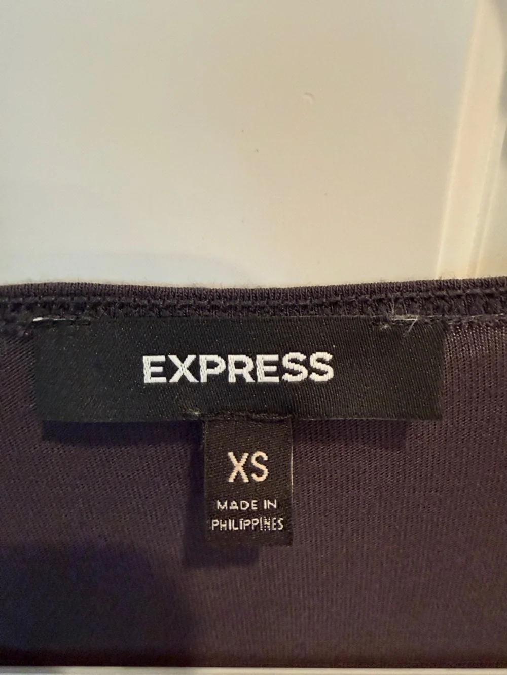 Express Draped Open Cardigan in Gray - Picture 3 of 6